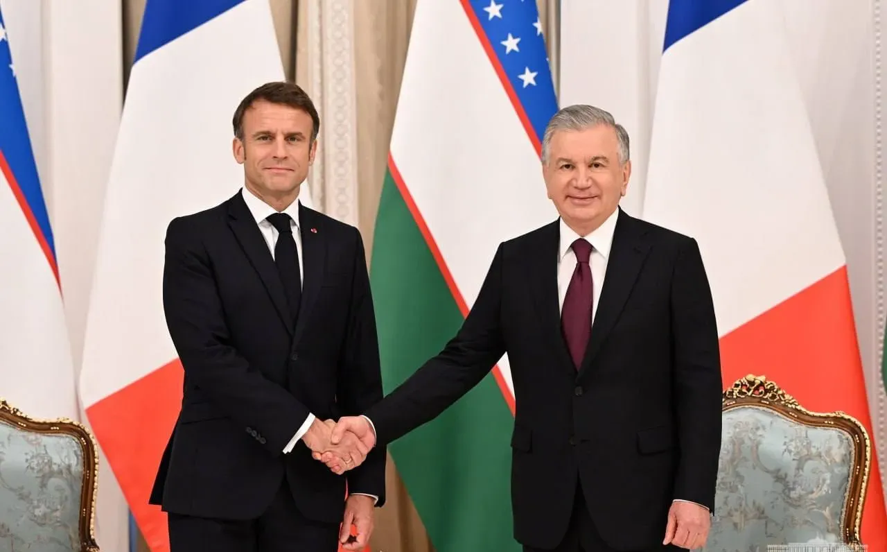 Presidents of Uzbekistan, France Agree to Bring Bilateral Ties to Strategic Partnership