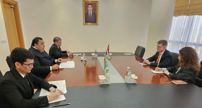 Turkmenistan and Netherlands Consider Developing Cooperation